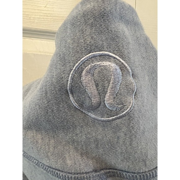 Sold Lululemon Scuba Hoodie Women’s Size 6 In Heathered Lullaby/baby Blue - Picture 12 of 13